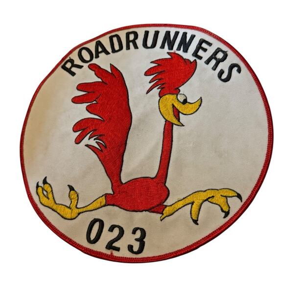 VTG Road Runners #23 Embroidered Sew On Patches (2) School Team Baseball READ - Picture 3 of 6